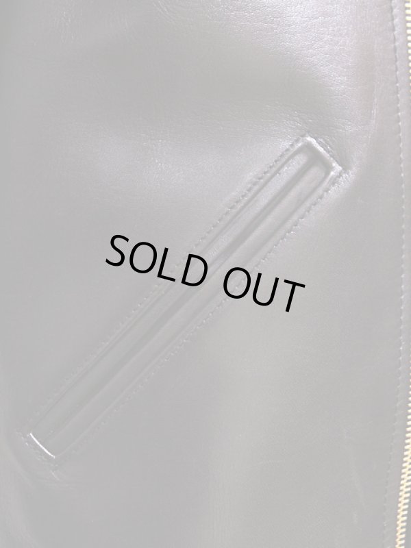 画像9: 【 LUA×Y'2 LEATHER（ルア×ワイツーレザー） 】  ルア別注 レザージャケット [ ホースハイド（馬革・茶芯） ] [ Lot.6 ] [ HR-56 SP ]【 少量限定生産モデル 】