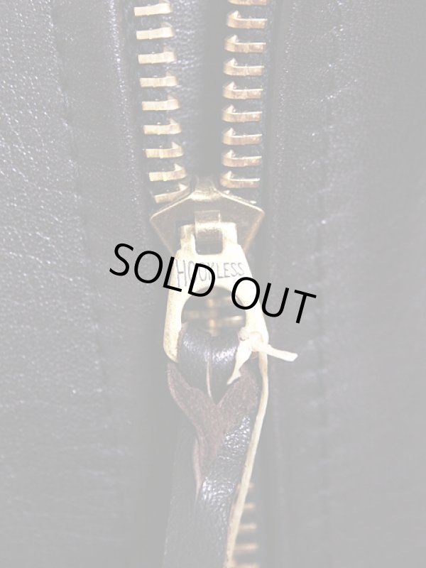 画像14: 【 LUA×Y'2 LEATHER（ルア×ワイツーレザー） 】  ルア別注 レザージャケット [ ホースハイド（馬革・茶芯） ] [ Lot.6 ] [ HR-56 SP ]【 少量限定生産モデル 】