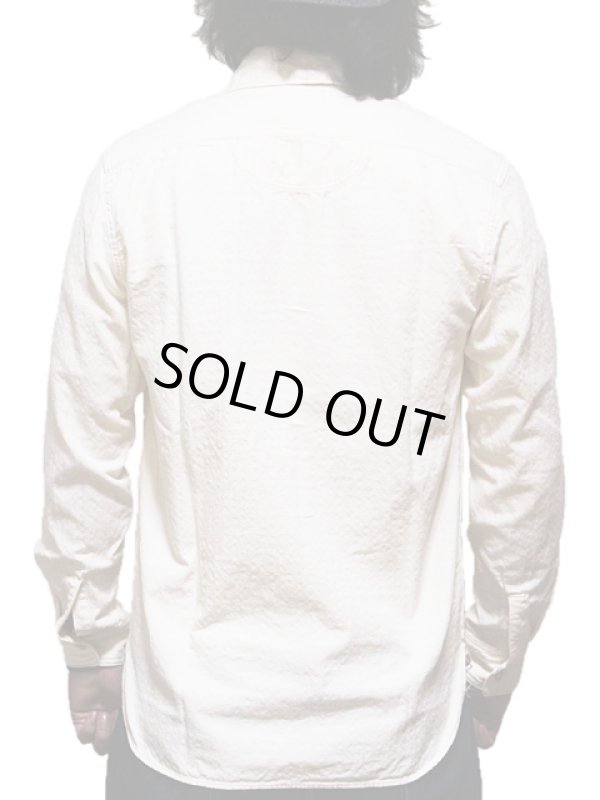 画像2: 【 Pherrow's（フェローズ） 】 ジャガードショールカラーワークシャツ