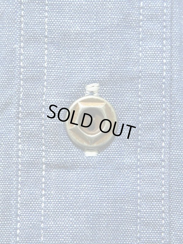 画像11: 【 JELADO（ジェラード） 】 半袖インディゴシャンブレーワークシャツ [ Ventilation Work Shirts ]