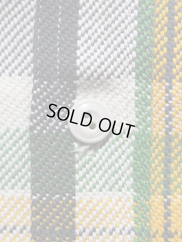 画像8: 【 Pherrow's（フェローズ） 】 ヘビーウェイトフランネルチェックシャツ  [ イエロー×オフホワイト ]