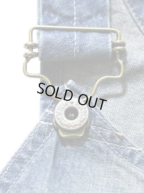 画像12: 【 JELADO（ジェラード） 】 【 10oz. 】 オリジナルインディゴデニムオーバーオール [ Bruiser ] [ ヴィンテージ加工モデル ]