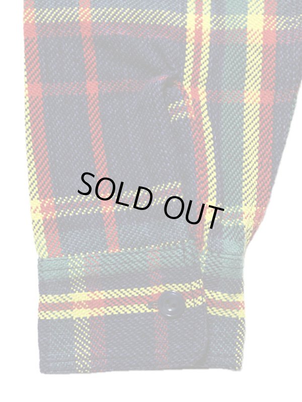 画像7: 【 Pherrow's（フェローズ） 】 ヘビーウェイトフランネルチェックシャツ  [ ネイビー×イエロー ]