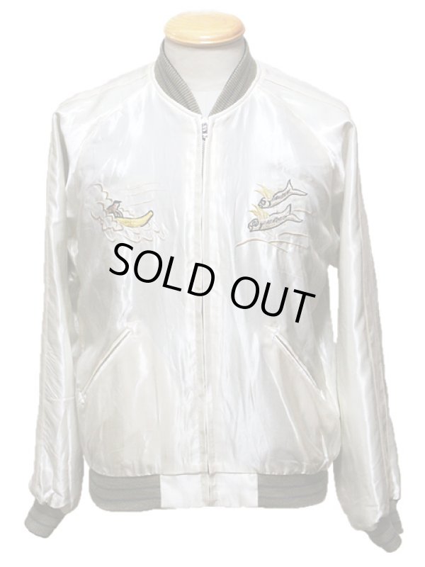 画像12: 【 TAILOR TOYO(テーラー東洋） 】 リバーシブルアセテートスカジャン ACETATE SOUVENIR JACKET [ PALM TREE×HAWAII MAP ]　[TT14074-125] 