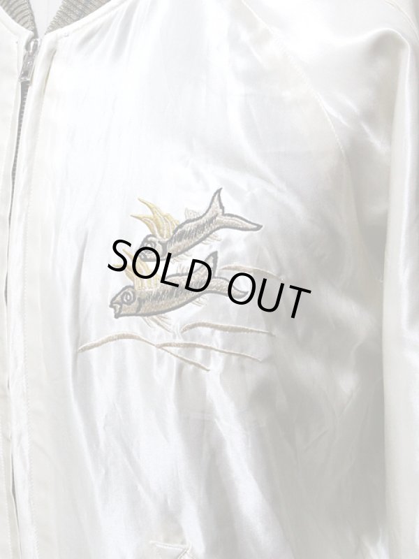 画像15: 【 TAILOR TOYO(テーラー東洋） 】 リバーシブルアセテートスカジャン ACETATE SOUVENIR JACKET [ PALM TREE×HAWAII MAP ]　[TT14074-125] 