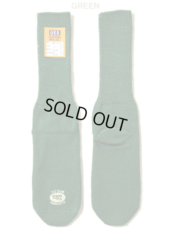 画像8: 【 メール便可 】 【 UES（ウエス） 】 ムラ糸3本撚りソックス 再入荷！