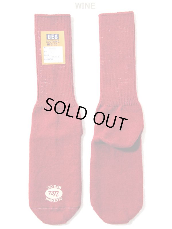 画像5: 【 メール便可 】 【 UES（ウエス） 】 ムラ糸3本撚りソックス 再入荷！