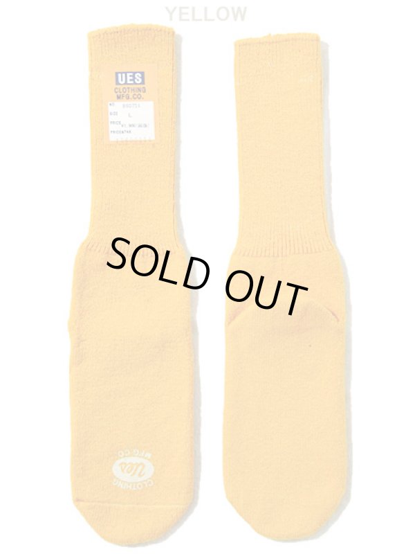 画像2: 【 メール便可 】 【 UES（ウエス） 】 ムラ糸3本撚りソックス 再入荷！