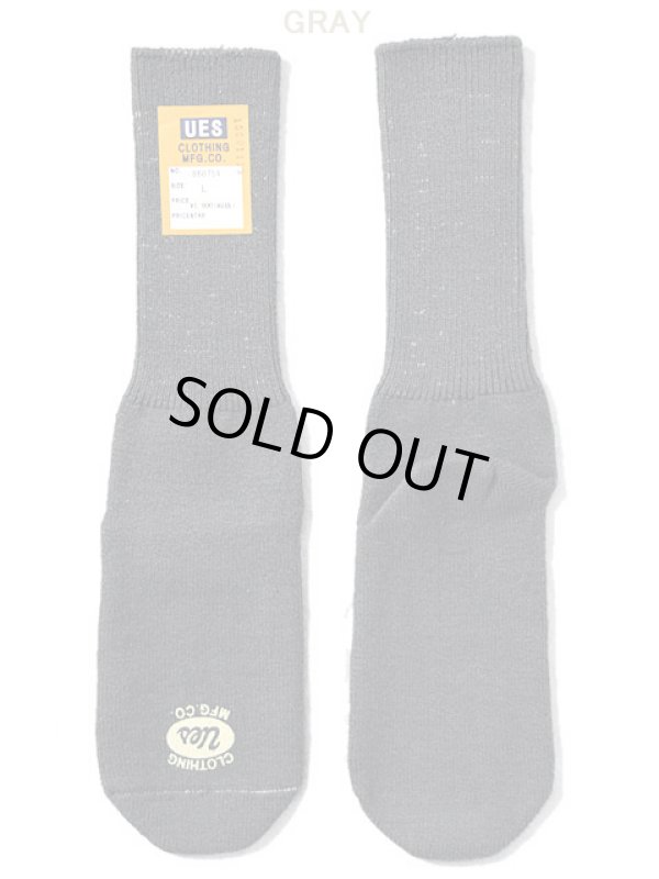 画像11: 【 メール便可 】 【 UES（ウエス） 】 ムラ糸3本撚りソックス 再入荷！