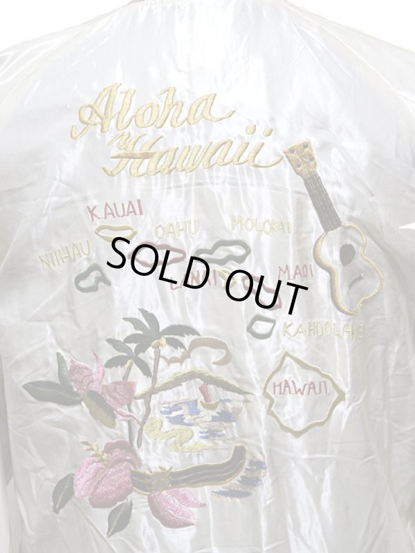 画像13: 【 TAILOR TOYO(テーラー東洋） 】 リバーシブルアセテートスカジャン ACETATE SOUVENIR JACKET [ PALM TREE×HAWAII MAP ]　[TT14074-125] 