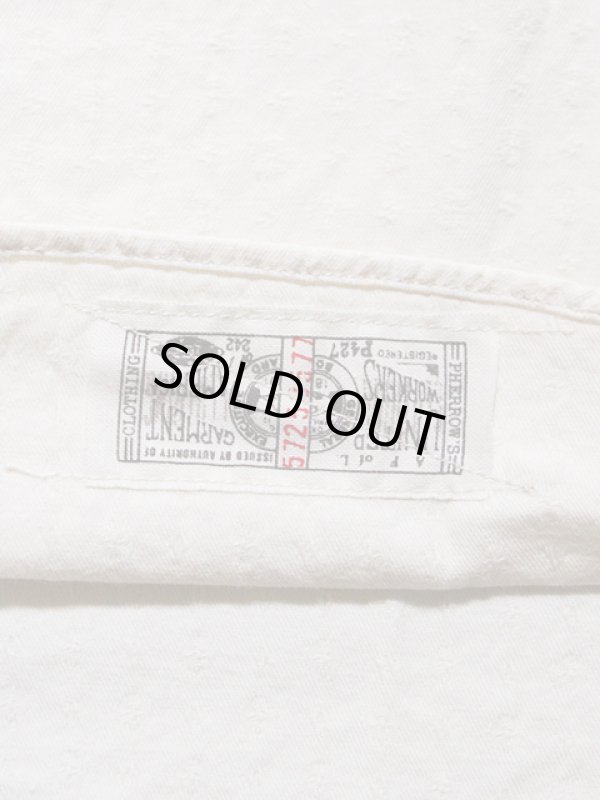 画像7: 【 Pherrow's（フェローズ） 】 ジャガードショールカラーワークシャツ