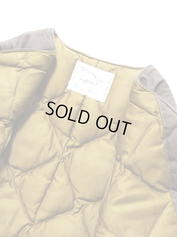 画像8: 【 SUGAR CANE（シュガーケン） 】 【 9oz. 】 モールスキンダウンベスト