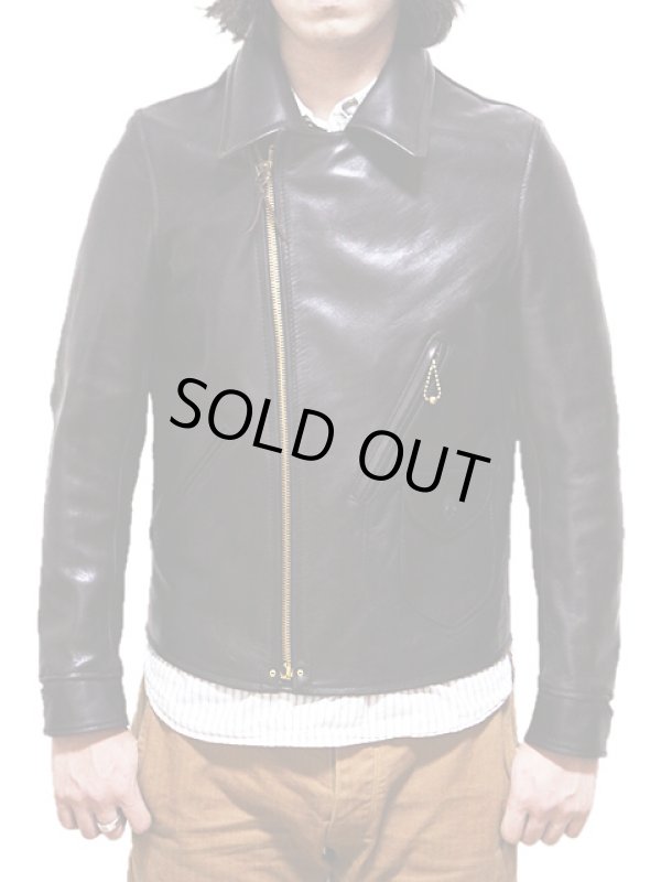 画像17: 【 LUA×Y'2 LEATHER（ルア×ワイツーレザー） 】  ルア別注 レザージャケット [ ホースハイド（馬革・茶芯） ] [ Lot.6 ] [ HR-56 SP ]【 少量限定生産モデル 】