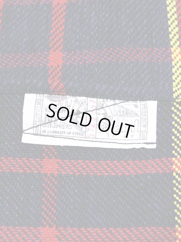 画像9: 【 Pherrow's（フェローズ） 】 ヘビーウェイトフランネルチェックシャツ  [ ネイビー×イエロー ]