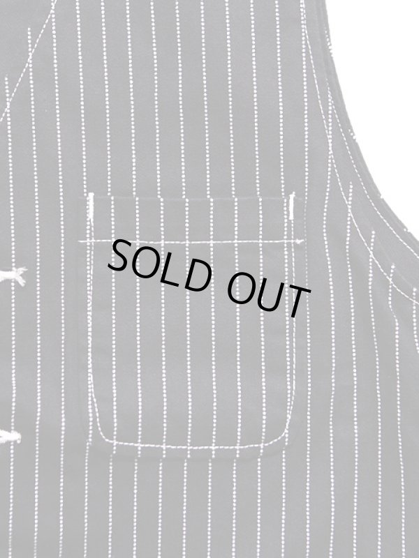 画像4: 【 Pherrow's（フェローズ） 】 ウォバッシュストライプワークベスト [ BLACK WABASH ]