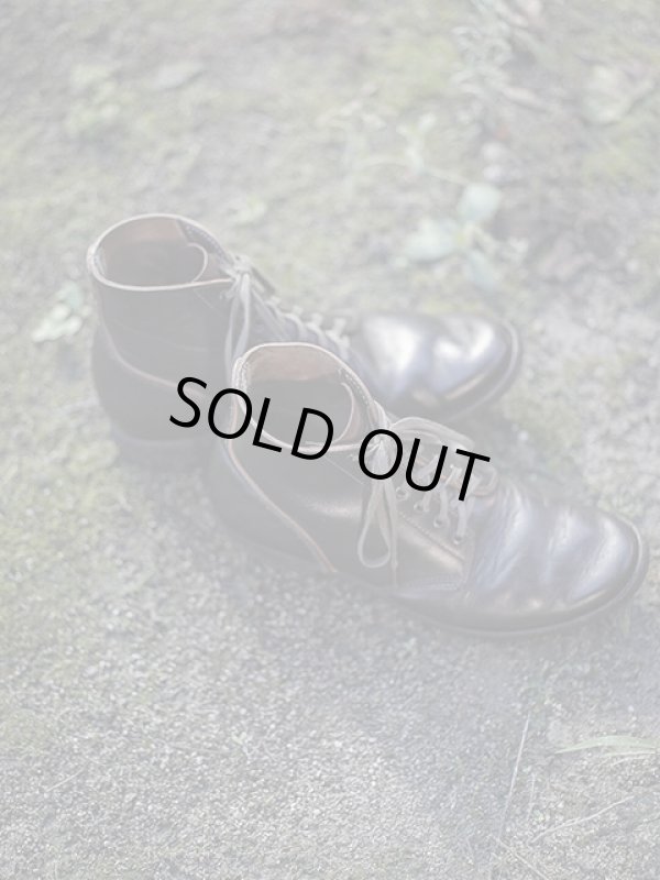 画像2: 【 予約商品 (12月頃予定) 】【 SKOOB, （スクーブ） 】　Lua別注ホースバット M-43 ブーツ　[ M-43 SERVICE SHOES ]　[ HORSE BUTT ]　[ BLACK ( 茶芯 ) ] 