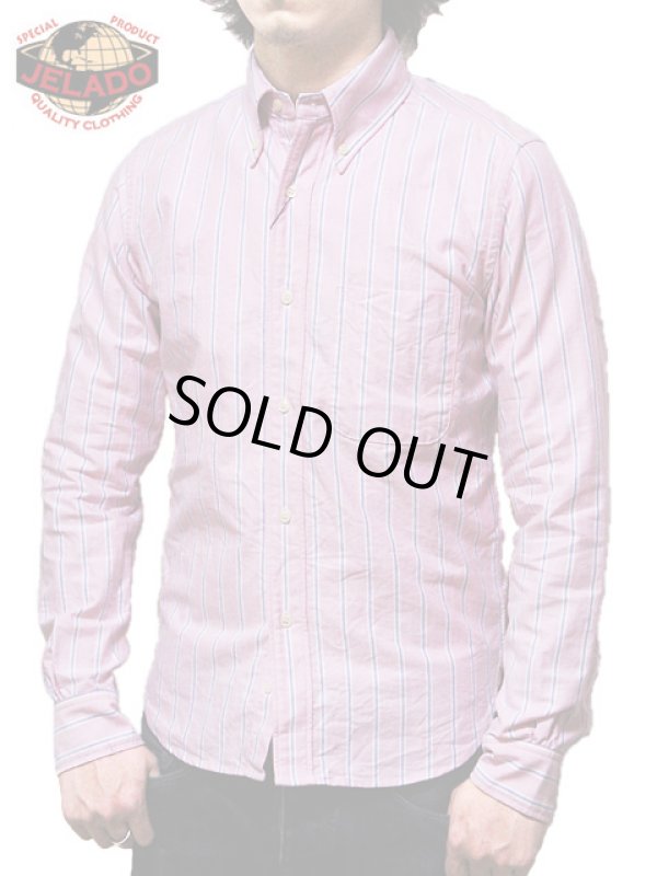 画像1: 【 JELADO（ジェラード） 】　ストライプボタンダウンシャツ　[ Stripe B.D.shirts ]　[ Basic Collection ]