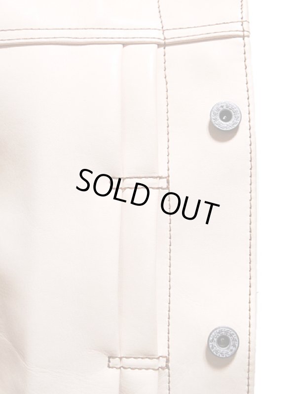 画像9: 【 LUA×Y'2 LEATHER（ルア×ワイツーレザー） 】 ルア別注 サドルホースGジャン [ SADDLE HORSE （馬革・ヌメ）] [ Lot.7 ]【 超少量限定生産モデル 】[LUA LIMITED EDITION HORSE HIDE JACKET 2017]