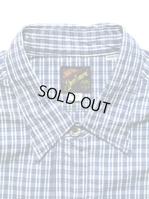 画像3: 【 SUGAR CANE×Mister Freedom（シュガーケン×ミスターフリーダム） 】 NOS ポプリンチェックスポーツマンシャツ [ NOS POPLIN CHECK SPORTSMAN SHIRT ] [ Made in U.S.A. ] [ Sportsman ]