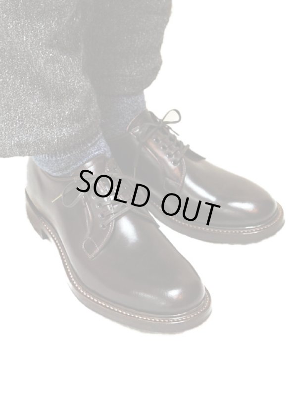 画像2: 【 WHEEL ROBE（ウィールローブ） 】 コードバンプレーントゥブラッチャーオックスフォードシューズ PLAIN TOE BLUCHER [ Last #314 ] [ CORDOVAN BURGUNDY ]