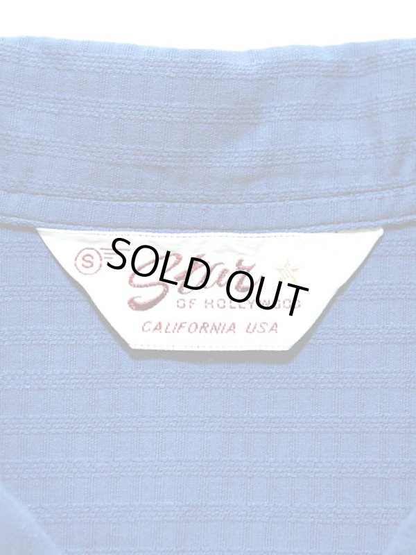 画像8: 【 STAR OF HOLLYWOOD（スターオブハリウッド） 】 半袖ドビーコットンオープンカラーシャツ S/S DOBBY COTTON OPEN SHIRTS [ PARIS ]