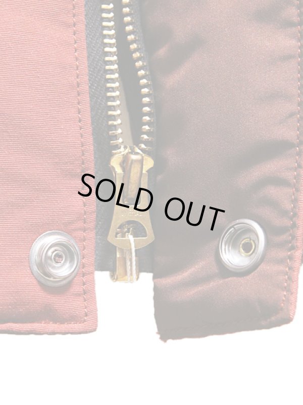 画像5: 【 SUGAR CANE（シュガーケン） 】 コットンナイロンレザーヨークダウンベスト [ COTTON/NYLON LEATHER YOKE DOWN VEST ] 