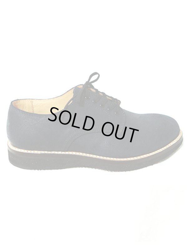 画像4: 【 WHEEL ROBE（ウィールローブ） 】 ホールデッドプレーントゥオックスフォードシューズ FOLDED PLAIN TOE OXFORD [ Last #1228 ] [ OIL SUEDE NAVY]