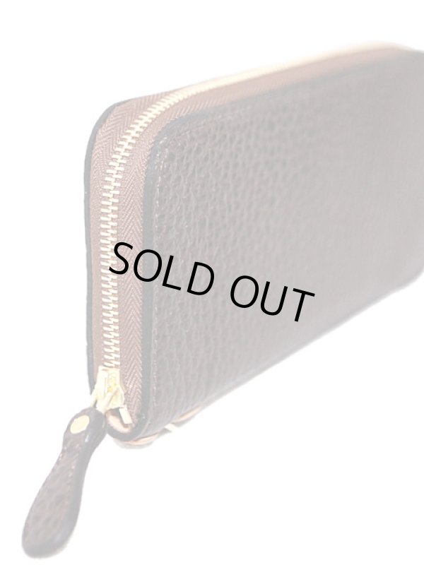 画像2: 【 KC'S（ケーシーズ） 】　ウォレット　ラウンドジップ2　[ AMERICAN BISON（アメリカンバイソン革） ] [ BROWN ] 