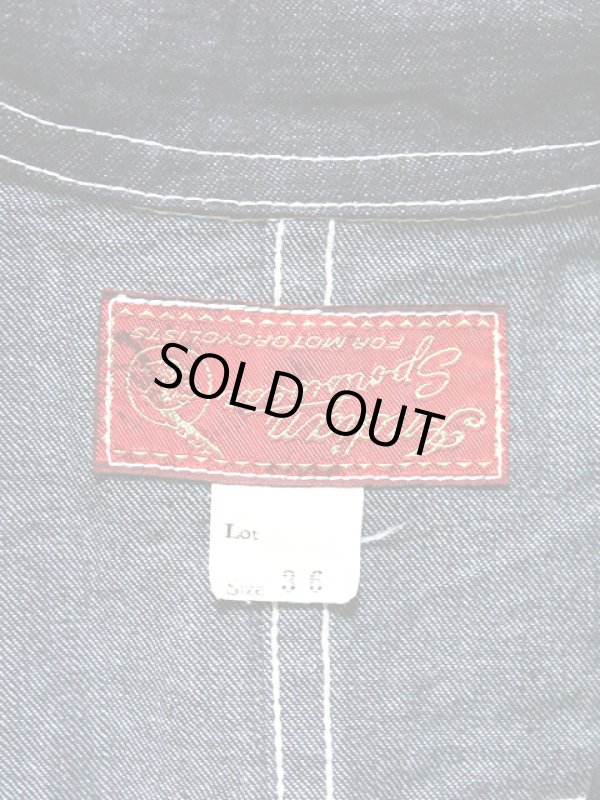 画像16: 【Indian Motorcycle x HEAD LIGHT (インディアンモーターサイクル x ヘッドライト) 】 【11oz. 】 BLUE DENIM ALL IN ONE デニムオールインワン [ カスタムモデル ]