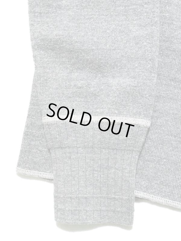 画像4: 【 SUGAR CANE（シュガーケン） 】 長袖ヘビーコットンヘンリーネックＴシャツ [ L/S HEAVY COTTON HENLEY NECK T-SHIRT ] [ FICTION ROMANCE ]