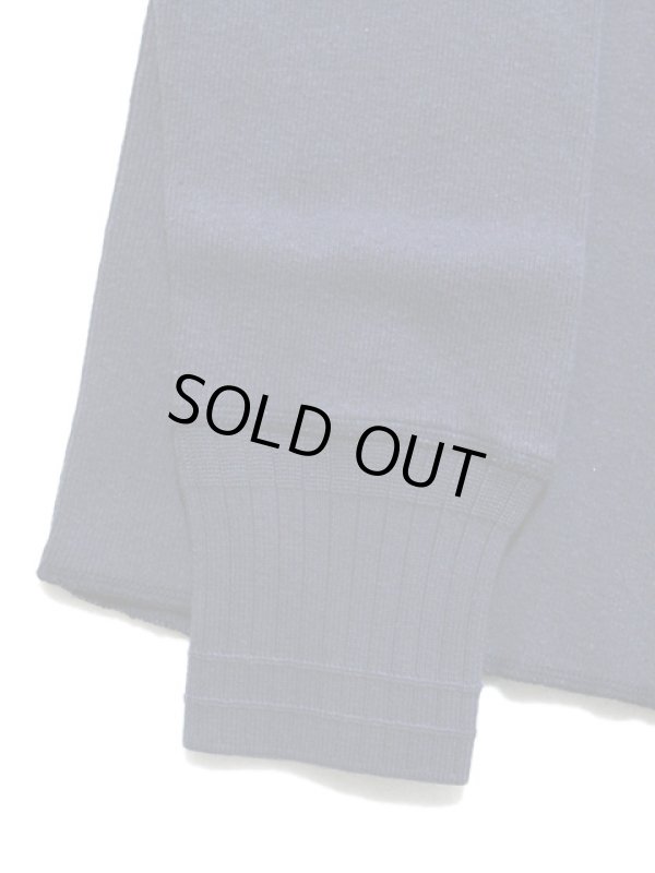 画像4: 【 SUGAR CANE（シュガーケン） 】 長袖ヘビーコットンヘンリーネックＴシャツ [ L/S HEAVY COTTON HENLEY NECK T-SHIRT ] [ FICTION ROMANCE ]