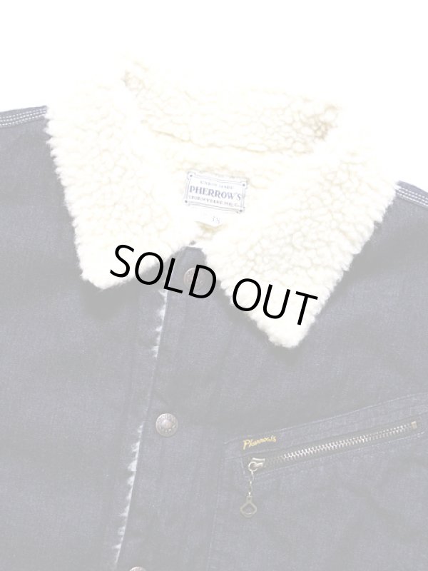 画像3: 【 Pherrow's（フェローズ） 】 デニムランチジャケット [ LUNCH JACKET ] [INDIGO]