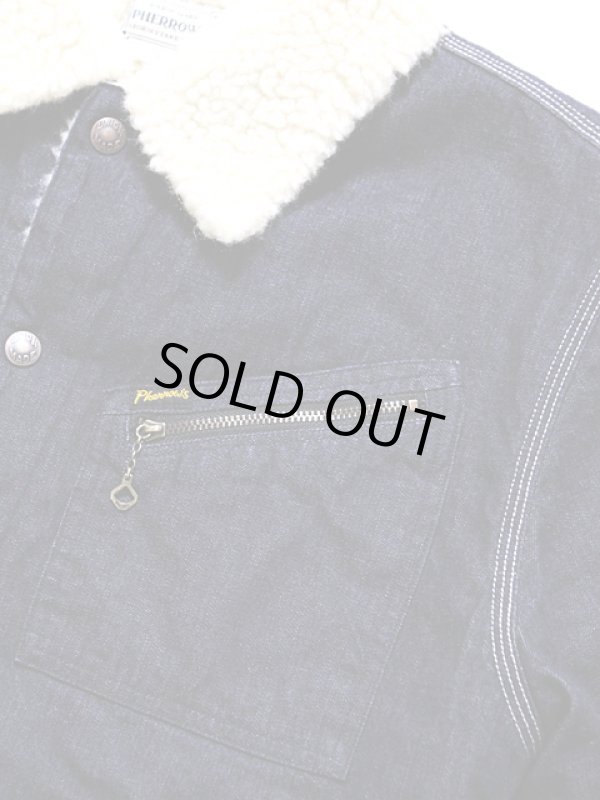 画像4: 【 Pherrow's（フェローズ） 】 デニムランチジャケット [ LUNCH JACKET ] [INDIGO]