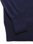画像7: 【 ORGUEIL（オルゲイユ） 】 ヘンリーネックコットンセーター [ Cotton Knit Sweater ] [ NAVY ]