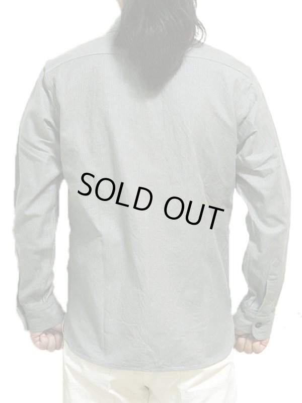 画像2: 【 SUGAR CANE（シュガーケン） 】 【 10oz. 】  COVERT STRIPE WORK SHIRT　[ FICTION ROMANCE ] 