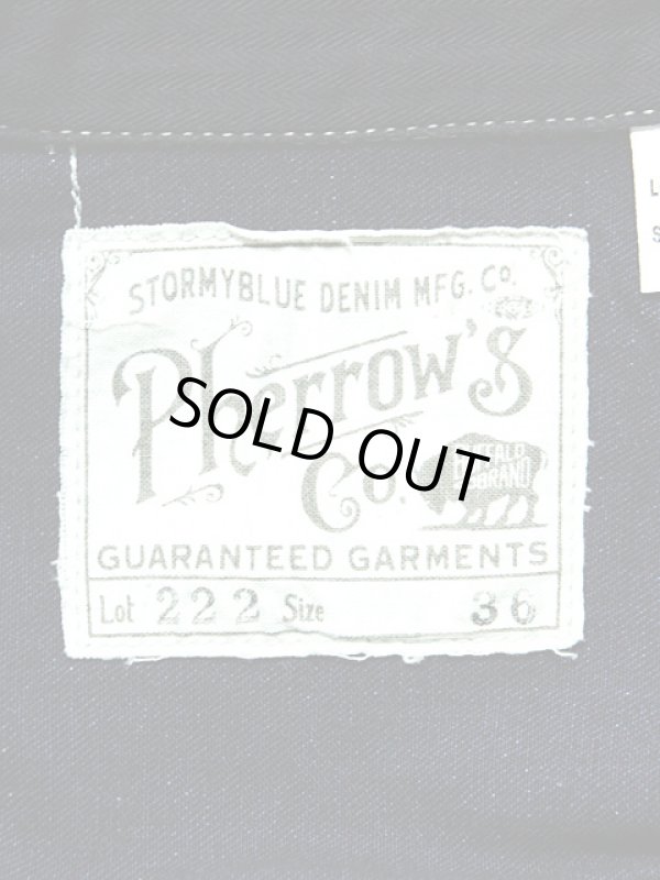 画像12: 【 Pherrow's（フェローズ） 】　ブラックウォバッシュショートワークジャケット　[ 1940 MODEL ]