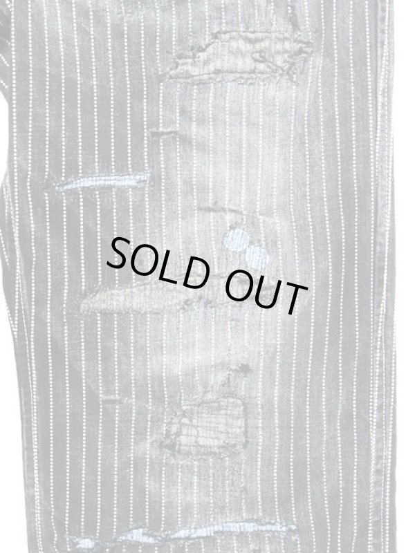 画像4: 【 JELADO（ジェラード） 】 ブラックウォバッシュワークパンツ [ USED加工 ] [ DUGOUT PANTS ]