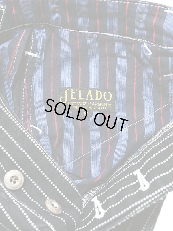 画像9: 【 JELADO（ジェラード） 】 ブラックウォバッシュワークパンツ [ USED加工 ] [ DUGOUT PANTS ]