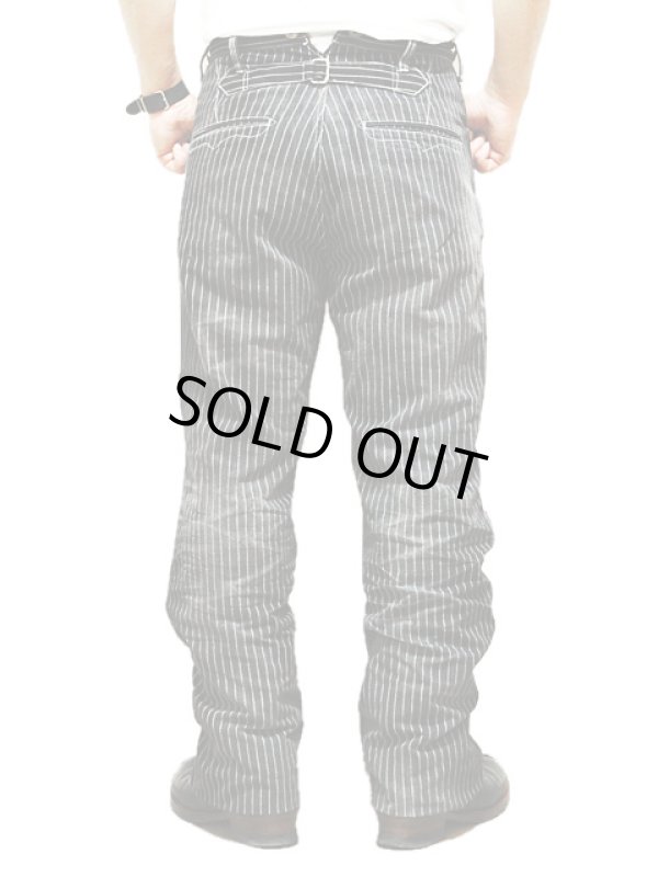 画像2: 【 JELADO（ジェラード） 】 ブラックウォバッシュワークパンツ [ USED加工 ] [ DUGOUT PANTS ]