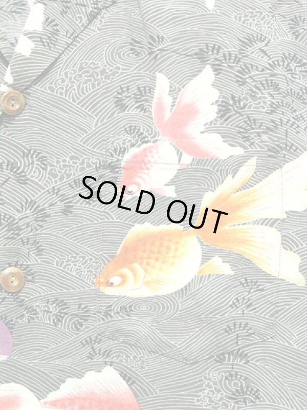 画像4: 【 SUN SURF（サンサーフ） 】 半袖アロハシャツ S/S HAWAIIAN SHIRT [ GOLD FISH ]