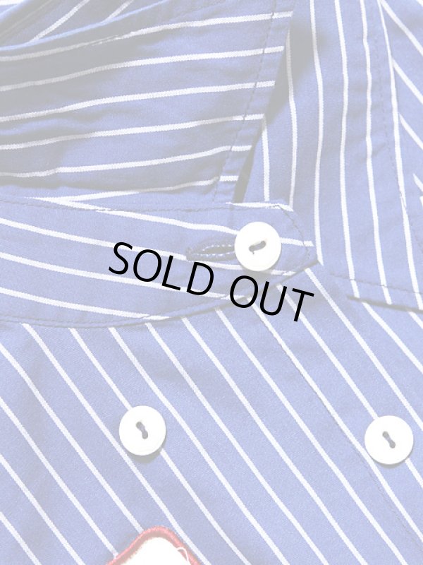 画像11: 【 Pherrow's（フェローズ） 】 半袖ストライプワークシャツ [ M&W GEAR COMPANY ]　[SHORT SLEEVE WORK SHIRT]