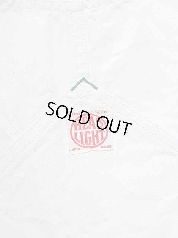 画像4: 【 HEAD LIGHT（ヘッドライト） 】　【 9oz. 】オフツイルオーバーオール　[ 9oz. White Boat Sail Drill Overalls ]