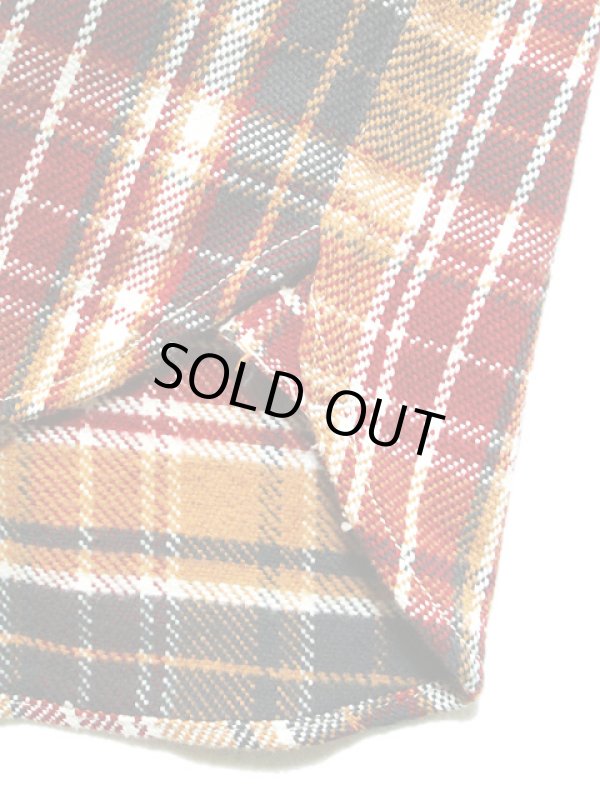 画像5: 【 UES（ウエス） 】 先染めヘビーチェックネルシャツ [ RED ]