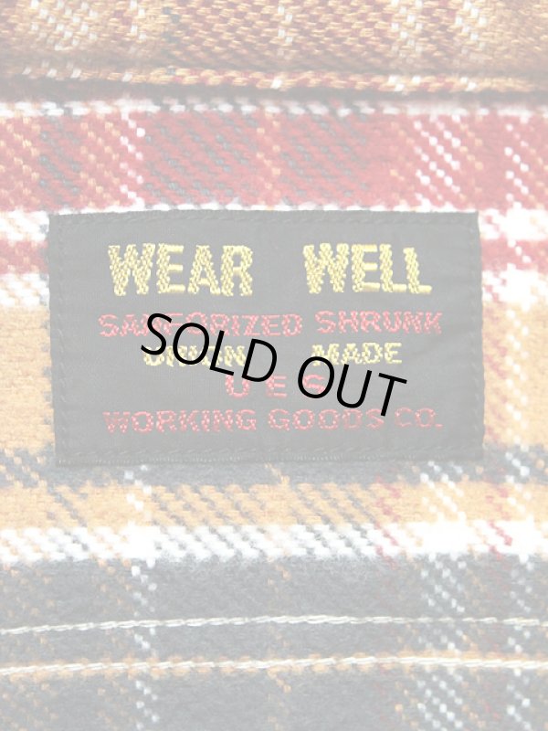 画像8: 【 UES（ウエス） 】 先染めヘビーチェックネルシャツ [ RED ]