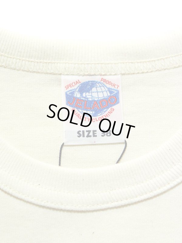 画像6: 【 メール便可 】 【 JELADO（ジェラード） 】 半袖20//2 スーパー度詰め天竺Tシャツ [ 無地 Tee ] [ VANILLA ]