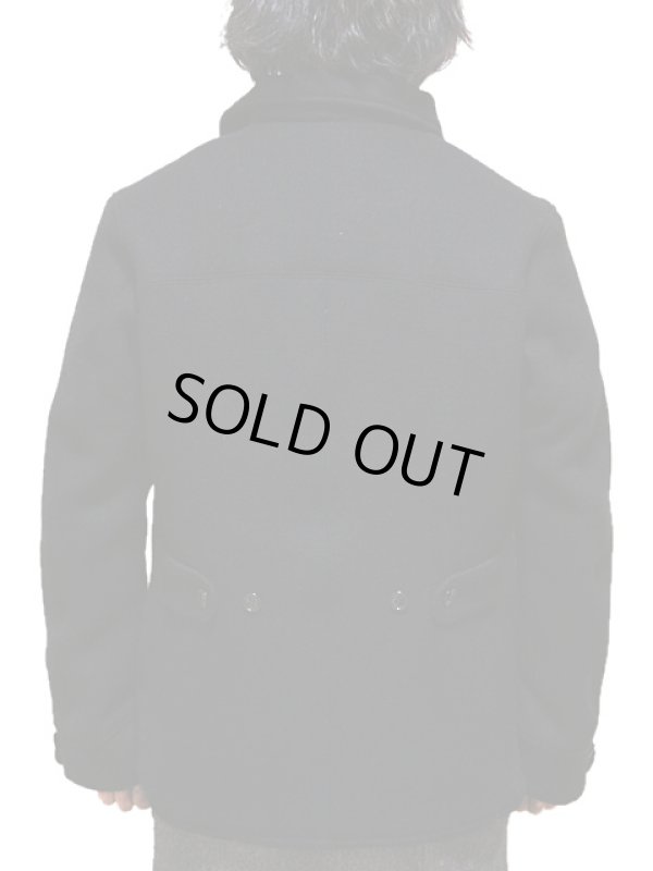 画像2: 【 SUGAR CANE（シュガーケン） 】 【 30oz. 】 ウールメルトンスポーツコート  [ WOOL MELTON SPORTS COAT ] [ BLACK ]