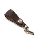 画像2: 【 INCEPTION（インセプション） 】　UK サドル & ウォレットチェーン [ UK SADDLE & BRASS Chain Silver Planting ] [ BROWN ]