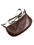 画像2: 【 INCEPTION（インセプション） 】　バナナバッグ [ BANANA BAG ] [ HORWEEN CHROMEXCEL LEATHER ] [ Burgundy ]