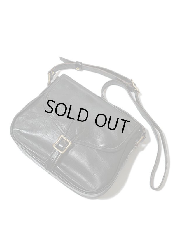 画像2: 【 INCEPTION（インセプション） 】　ホースハイドメールバッグ S　[ 馬革 茶芯 ] [ BLACK ]