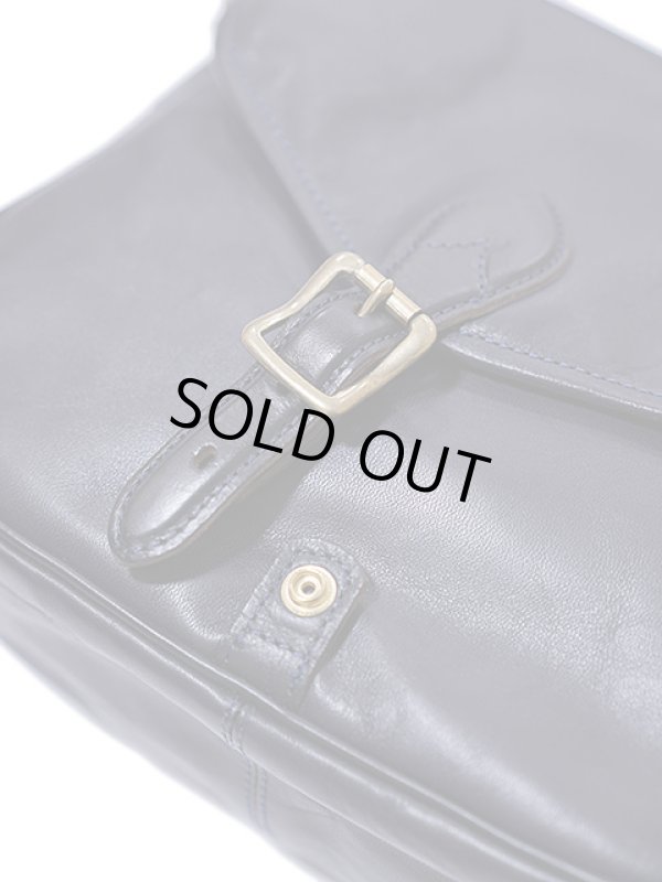 画像5: 【 INCEPTION（インセプション） 】　ホースハイドメールバッグ M　[ 馬革 茶芯 ] [ NAVY ]